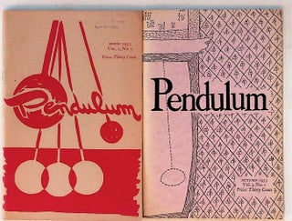Item #10103 Pendulum: Undergraduate and Graduate Literary Magazine, California Institute of...