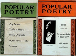 Item #10105 Popular Poetry (2 ISSUES