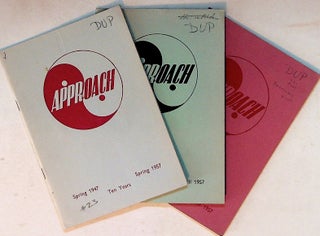 Item #10112 Approach (3 ISSUES- LITERARY MAGAZINE). Unknown