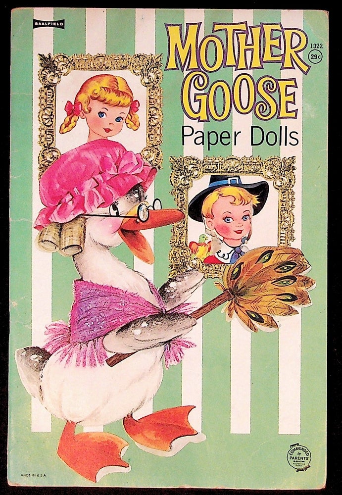 Item #10218 Mother Goose Paper Dolls. Unknown.