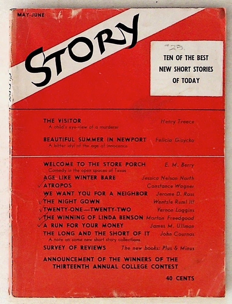 Item #10256 Story: The Magazine of the Short Story (May-June, 1947). Unknown.