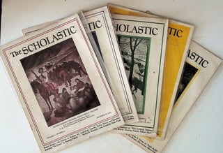 Item #10313 The Scholastic (5 ISSUES). Unknown