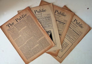 Item #10503 The Public: A Journal of Fundamental Democracy and a Weekly Narrative of History in...
