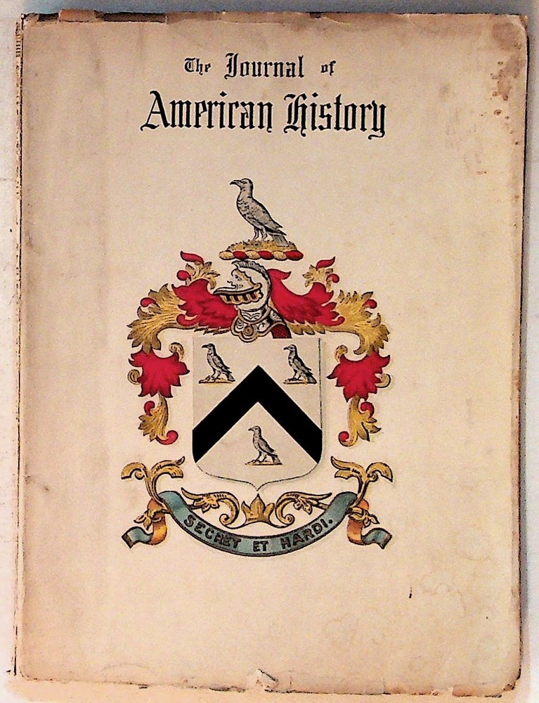 Item #11304 The Journal of American History: Volume IV, Number IV. Unknown.