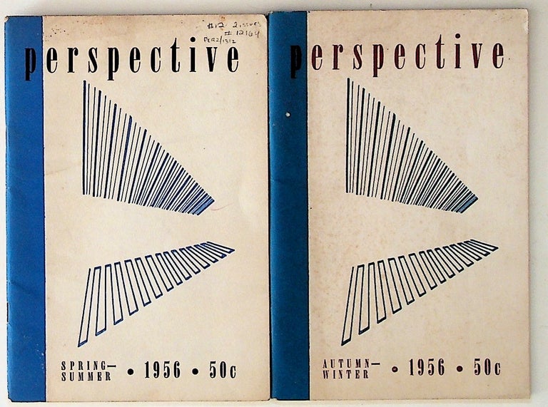 Item #12164 Perspective (LOT OF 2 ISSUES). Jarvis Thurston, Sherman Conrad, Ralph Nash, Ruby Cohn, Mona Van Duyn.