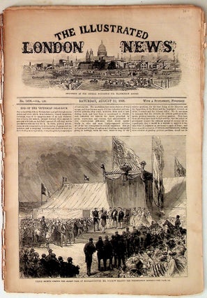 Item #12578 The Illustrated London News: Saturday, August 22, 1868. Unknown