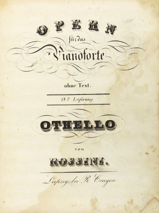 Opern fur das Pianoforte ohne Text: Othello von Rossini