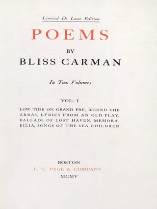 Poems (2 VOLUMES)