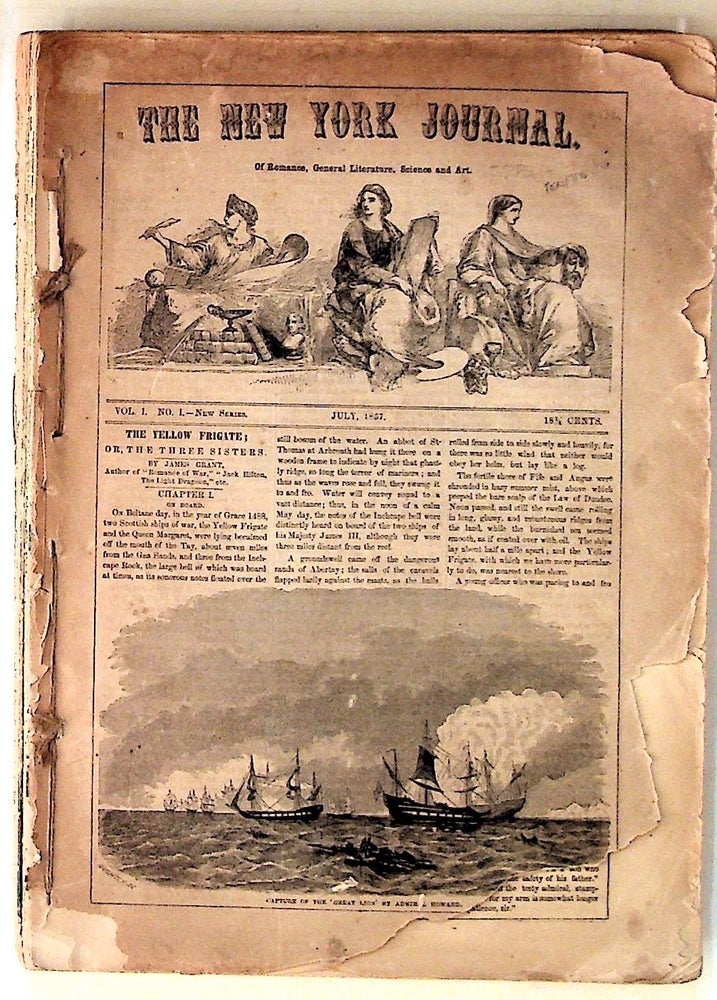 Item #1336 The New York Journal of Romance, General Literature, Science and Art: July 1857. Unknown.