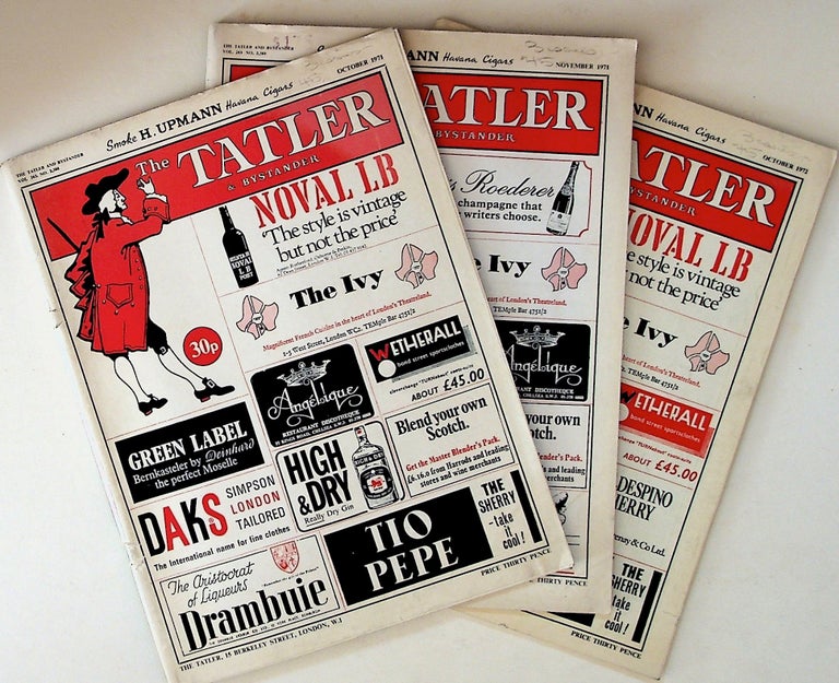 Item #14188 The Tatler and Bystander (3 ISSUES). Unknown.