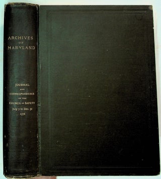 Item #1433 Archives of Maryland. Journal and Correspondence of the Maryland Council of Safety...