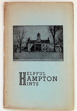Item #14526 Helpful Hampton Hints. Women's Committee for Hampton