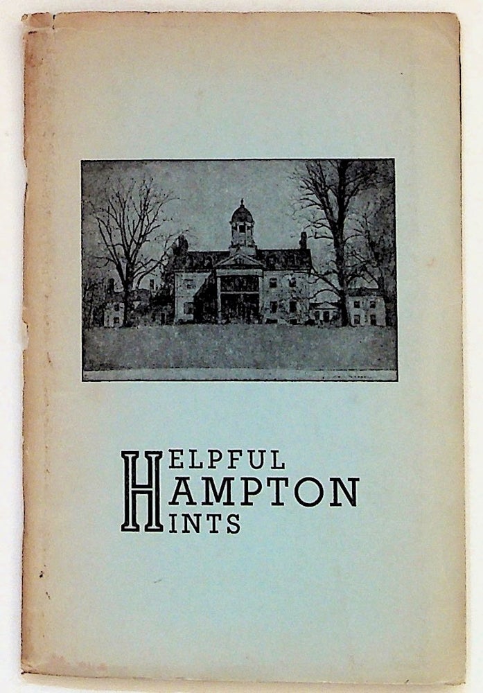 Item #14526 Helpful Hampton Hints. Women's Committee for Hampton.