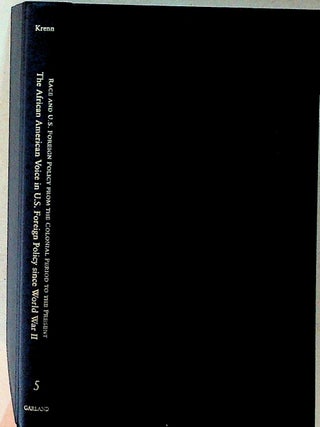 Item #1496 The African American Voice in U.S. Foreign Policy since World War II. Vol 5 of 5....