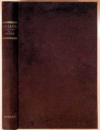 Item #15268 U.S. Iana. (1650 - 1950). A Selective Bibliography in which are Described 11,620...