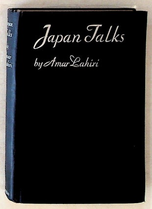 Item #16769 Japan Talks. Amar Lahiri