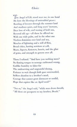 Just Now, for Instance. A Retrospective Selection of Ninety Poems