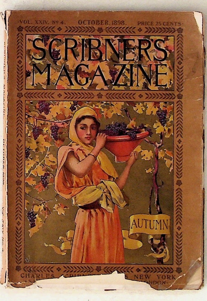 Item #1707 Scribner's Magazine. Vol. XXIV, No. 4. October, 1898. unknown.
