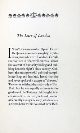 The Lure of London