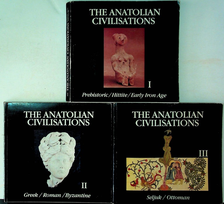Item #17854 The Anatolian Civilisations. Three volumes. Unknown.