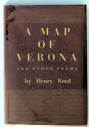 Item #17855 A Map of Verona and Other Poems. Henry Reed