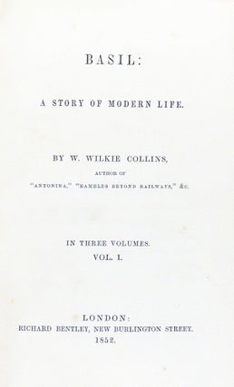 Basil: A Story of Modern Life Two Volumes
