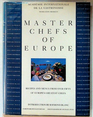 Item #1910 Master Chefs of Europe. Pepita Aris, ed., Michael Boys, photo
