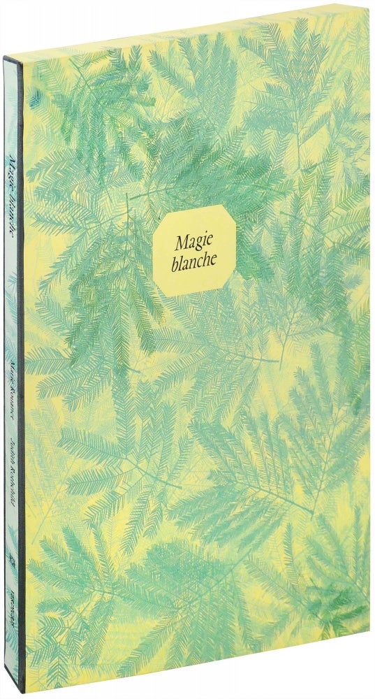 Item #19904 Magie Blanche. Verdigris, Marie Rouanet, book artist Judith Rothchild.