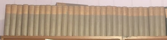 Item #20133 Thackeray's Works. 30 volumes. William Makepeace Thackeray.