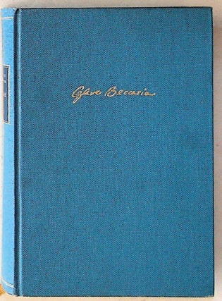 Item #20719 Edizione Nazionale Delle Opere di Cesare Beccaria diretta da Luigi Firpo. VOLUME II...