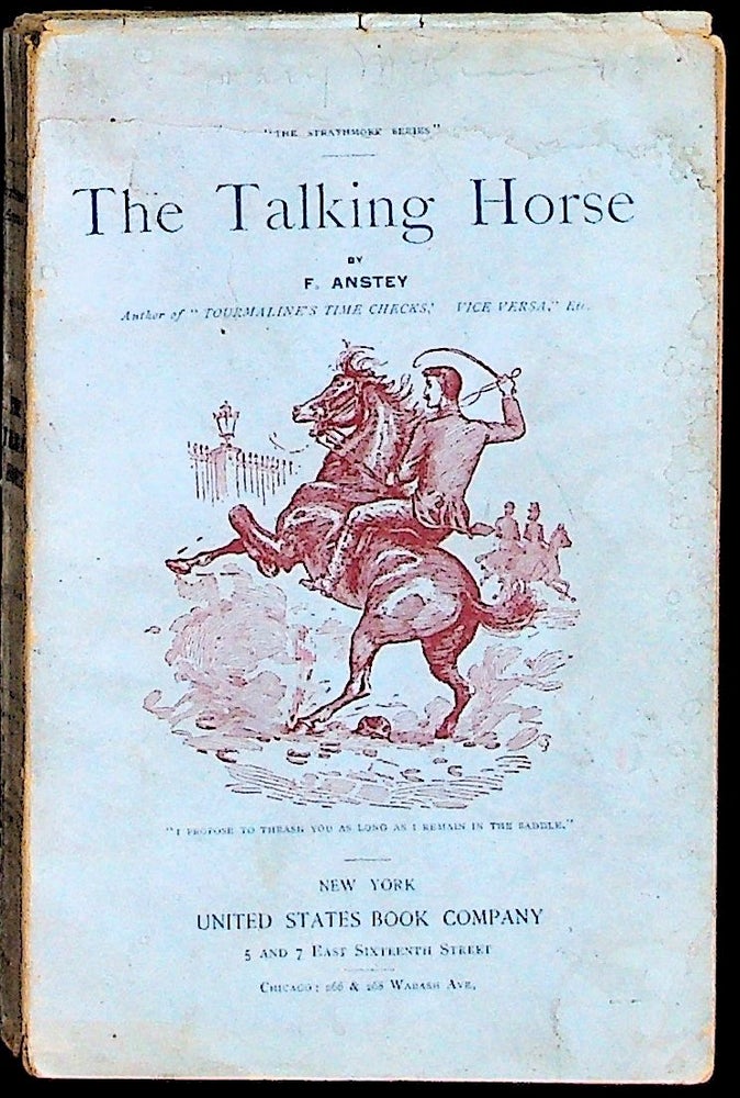 Item #20976 The Talking Horse. F. Anstey.