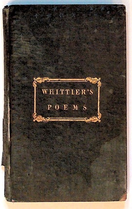 Item #21832 Poems. John G. Whittier