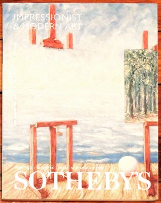 Item #22047 Impressionist and Modern Paintings and Sculpture, Part II. Sotheby's