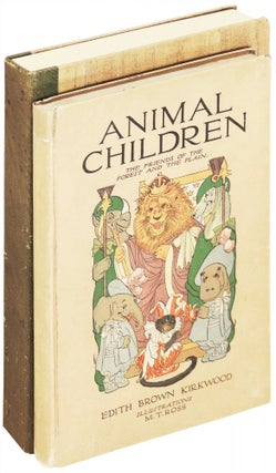 Item #22170 Animal Children: The Friends of the Forest and the Plain. Edith Brown Kirkwood, M. T....