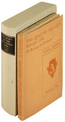 Item #23611 The Quest of the Gilt-edged Girl. Richard de Lyrienne, David Hodge