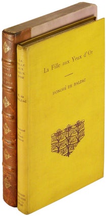 Item #23643 La Fille aux Yeux d'Or [The Girl with the Golden Eyes]. Honore de Balzac, Ernest...