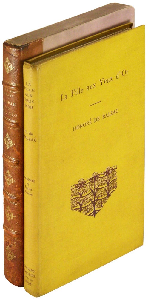 Item #23643 La Fille aux Yeux d'Or [The Girl with the Golden Eyes]. Honore de Balzac, Ernest Dowson, Charles Conder.