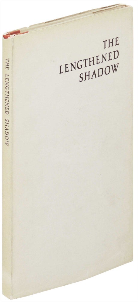 Item #23769 The Lengthened Shadow: An Address by Norman Strouse at an Opening of an Exhibition of Modern Fine Printing at the Grolier Club, April 19, 1960. Norman Strouse.