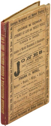 Item #23906 Turner's Skowhegan, Norridgewock and Madison Directory of the Inhabitants,...