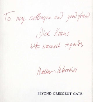 Beyond Crescent Gate: Fifteen American Poems