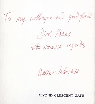 Beyond Crescent Gate: Fifteen American Poems