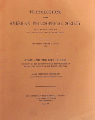 Item #24493 Transactions of the American Philosophical Society Helt at Philadelphia for Promoting...