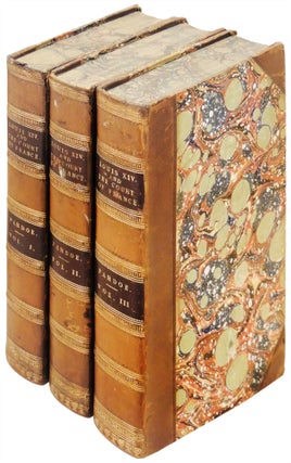 Item #24788 Louis the Fourteenth, and the Court of France in the Seventeenth Century. 3 volumes....