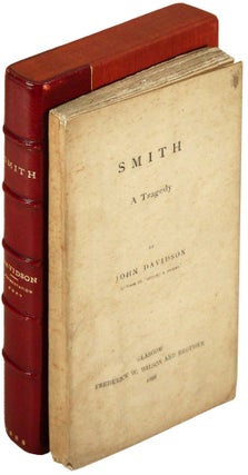 Item #24870 Smith: A Tragedy. John Davidson