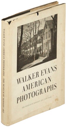 Item #24892 Walker Evans American Photographs. Walker Evans, Lincoln Kirstein, Monroe Wheeler,...