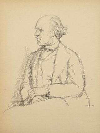 Item #25604 Seventeen Original Lithographs from the book English Portraits. William Rothenstein