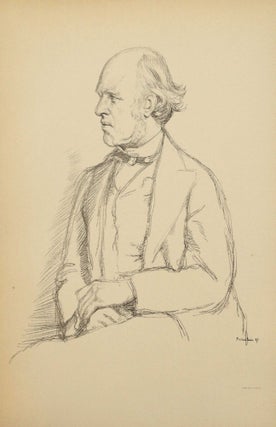 Item #25604 Seventeen Original Lithographs from the book English Portraits. William Rothenstein