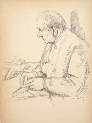 Seventeen Original Lithographs from the book English Portraits