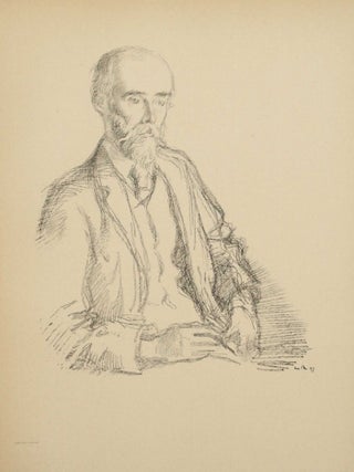 Seventeen Original Lithographs from the book English Portraits
