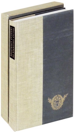 Item #25911 Italian Influence on American Literature: An Address by C. Waller Barrett and a...